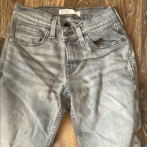 Gray Denim Jeans- levi Strauss